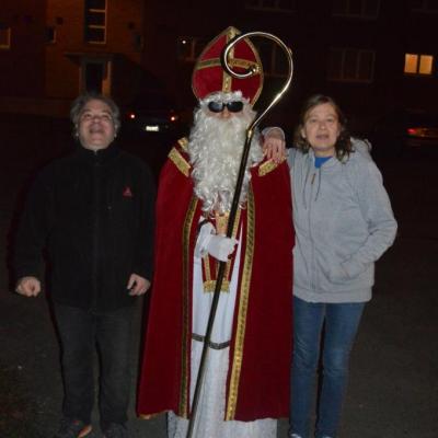 Mission St Damien en visite avec St Nicolas 2016